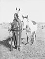 Image 26"Crow Dog", a Brulé Native American in 1898. (from History of Nebraska)