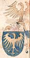 Wappen der schlesischen Herzöge von Teschen von 1475 bis 1500
