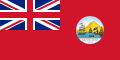 Red ensign of Trinidad and Tobago (1889–1958)