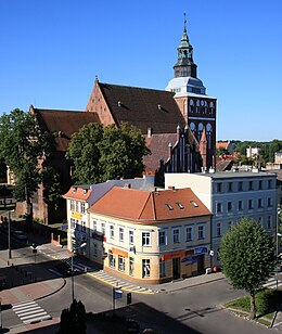 Victory Square and Saint Mary's Church