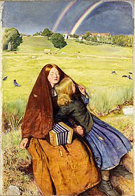 The Blind Girl by John Everett Millais