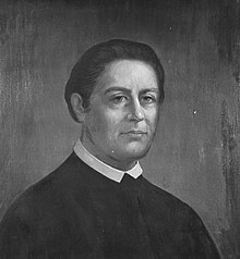 Black and white portrait of John Beschter