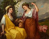 Tragedy and Comedy, Angelica Kauffmann