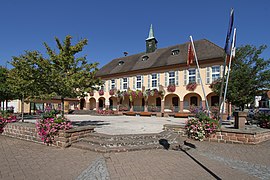 The town hall in Lembach