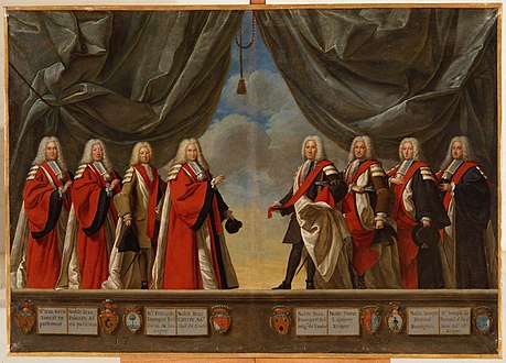 The capitouls of the year 1731–1732, by Antoine Rivalz.