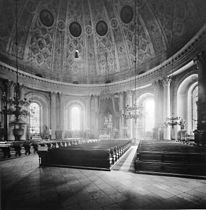 historic interior view before air raids 1943