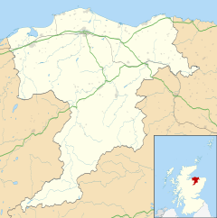Burniestrype is located in Moray