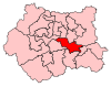 A small-to-medium-sized constituency in the north of the county.