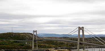 View of the Nærøysund Bridge