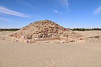 Nastasen's pyramid is the most recent of the royal pyramids (335–315/310 BCE)