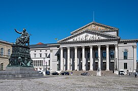 National Theatre in Munich, Germany; home to the Bavarian State Opera