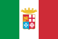 The naval ensign of Italy