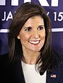 United States Ambassador to the United Nations and 2024 presidential candidate Nikki Haley from South Carolina (2017–2018)[40]