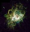 NGC 604 in the Triangulum Galaxy is a very massive open cluster