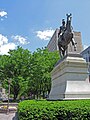 Equestrian statue of William Henry Harrison