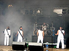 Ruoska performing in 2006