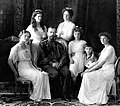 Nicholas II of Russia with his family