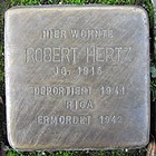 Stolperstein für Robert Hertz