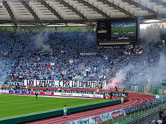 Lazio-Fans in der Curva Nord