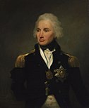 Lemuel Francis Abbott's portrait of Vice-Admiral Horatio Nelson; 1797.[117]