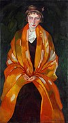 Portrait of Eugenia Dunin-Borkowska, Stanisław Ignacy Witkiewicz, 1913