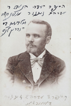 Portrait of Zinger by W. Twardzicki