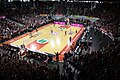 Der Audi Dome während eines Basketballspiels des FC Bayern