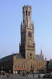 Belfry of Bruges, Belgium (1240) (modified 1480s, 1820)