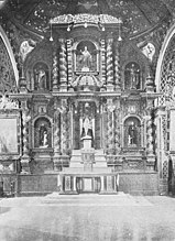 Chapel of la Virgen de Loreto at the Church of La Compañía (in 1930)[5]