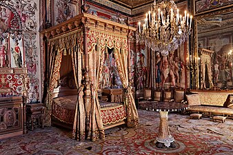 Bedroom of the Queen-Mother Anne of Austria (Mid-17th century)
