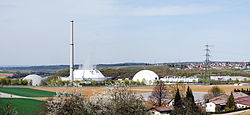 Kernkraftwerk Neckarwestheim 3. April 2011