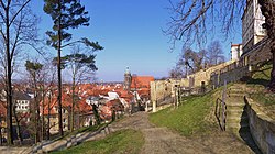 Panorama of the historic centre of Pirna