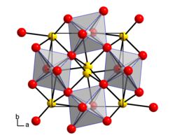 Kristallstruktur von Lanthanmangan(III)-oxid