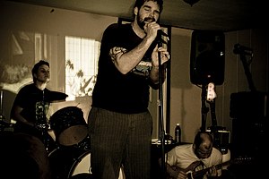 Listener performing in Portland in 2009