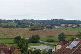 A general view of Mazerolles-le-Salin