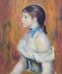 Young Woman with a Blue Choker, 1888, Museum of Fine Arts of Lyon