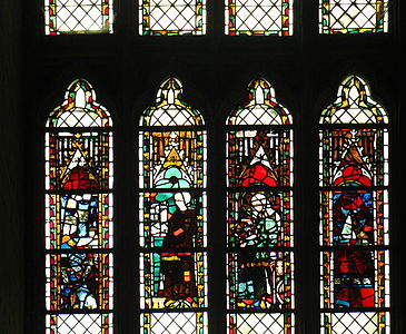 Four windows from the 13th century