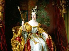 State Portrait of Queen Victoria 1837