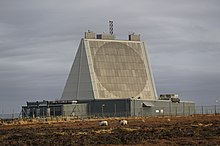 The Solid State Phased Array Radar System at RAF Fylingdales in North Yorkshire, part of the UK/US Ballistic Missile Early Warning System.