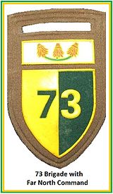 SADF 73 Brigade with Far North Command Flash