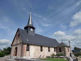 The church in Saint-Ouen-de-Thouberville
