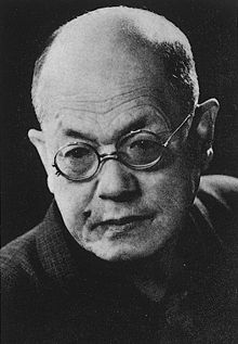 Saneatsu Mushanokōji in 1956