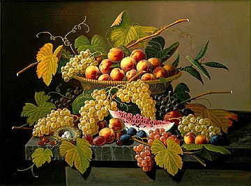 Still Life with a Basket of Fruit, Saint Louis Art Museum