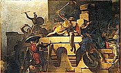 Death of Albéric Clément, by Alexandre-Évariste Fragonard