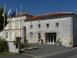 The town hall in Saint-Seurin-de-Palenne