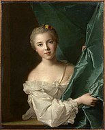 Éléonore Louise Le Gendre de Berville (1740-1761) Marquise du Hallay-Coëtquen (1751) Private collection, Paris