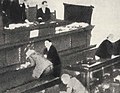 Image 18The assassination of Croatian MPs in the National Assembly in Belgrade was one of the events which greatly damaged relations between Serbs and Croats in the Kingdom of Serbs, Croats and Slovenes. (from History of Croatia)