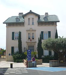 The town hall in Cabestany