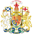 Coat of Arms of the United Kingdom as used in Scotland, 1816-1837