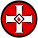 Ku Klux Klan (1915–current) "fiery cross" from the 1905 novel The Clansman: A Historical Romance of the Ku Klux Klan, and its 1915 film adaptation The Birth of a Nation[23][24]